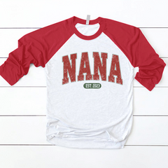 Lofaris Custom Name Grandma Gift Christmas Baseball Shirt