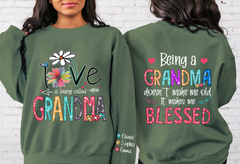 Lofaris Custom Name Love Is Being Called Mimi And Grandkids Sweatshirt