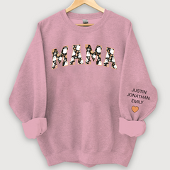 Lofaris Retro Halloween Mama Sweatshirt Groovy CL16