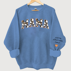 Lofaris Retro Halloween Mama Sweatshirt Groovy CL16