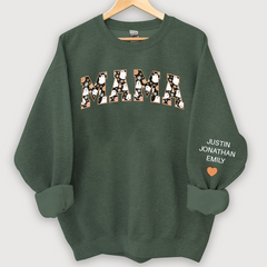 Lofaris Retro Halloween Mama Sweatshirt Groovy CL16