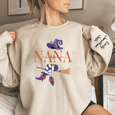 Lofaris Customized Nana Grandma Witch Autumn Sweatshirt Halloween