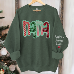 Lofaris Custom Nana Love Kids Christmas Gift Sweatshirt