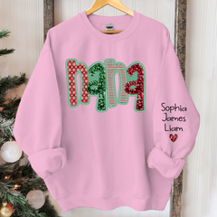 Lofaris Custom Nana Love Kids Christmas Gift Sweatshirt