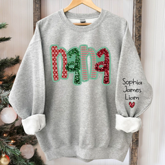 Lofaris Custom Nana Love Kids Christmas Gift Sweatshirt