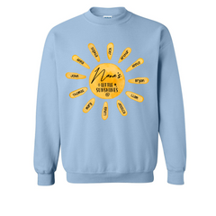 Lofaris Custom Nanas Little Sunshines Grandkids Sweatshirt