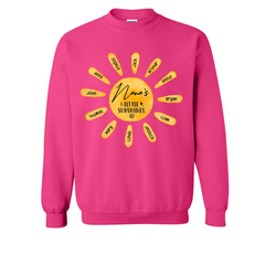 Lofaris Custom Nanas Little Sunshines Grandkids Sweatshirt