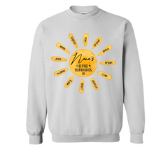 Lofaris Custom Nanas Little Sunshines Grandkids Sweatshirt