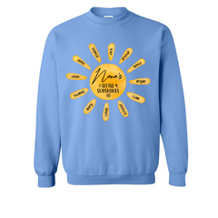 Lofaris Custom Nanas Little Sunshines Grandkids Sweatshirt