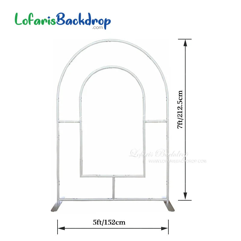 Lofaris Custom Party Open Arch Backdrop Cover with Photo