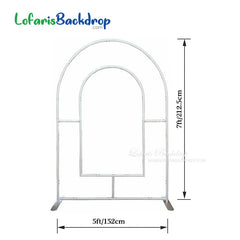 Lofaris Custom Party Open Arch Backdrop Cover with Photo