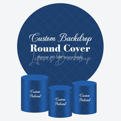 Lofaris Custom Photo And Size Fabric Round Backdrop Kit