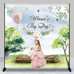 Lofaris Custom Photo Big Day Forest Kids Birthday Backdorp