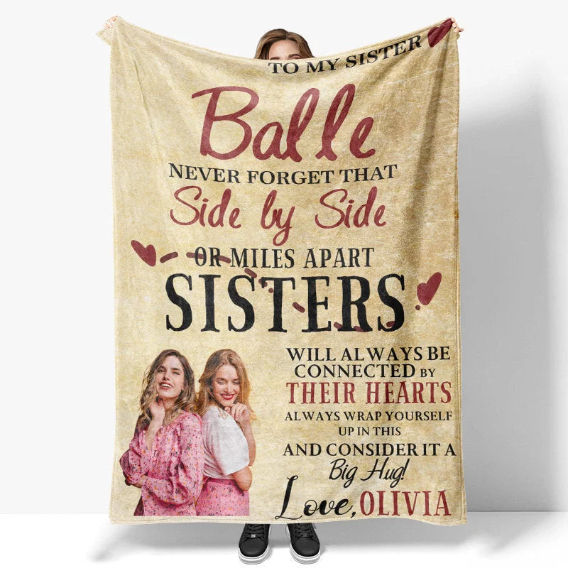 Lofaris Custom Photo Blankets Love Gifts To My Sister