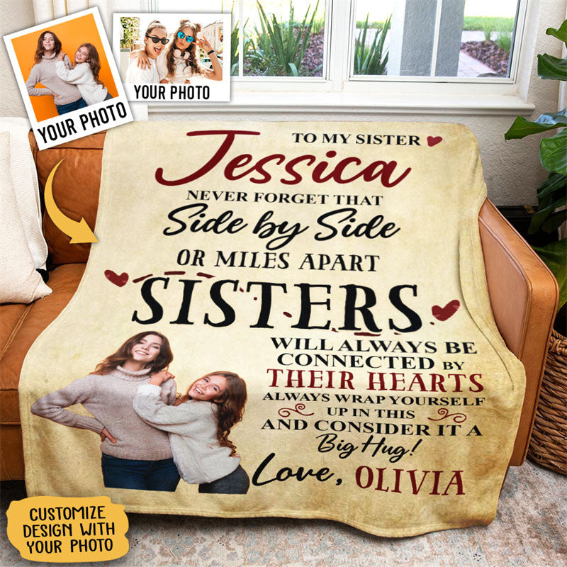 Lofaris Custom Photo Blankets Love Gifts To My Sister