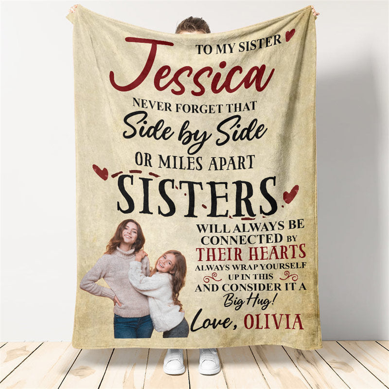 Lofaris Custom Photo Blankets Love Gifts To My Sister