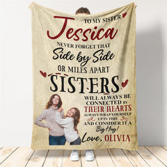 Lofaris Custom Photo Blankets Love Gifts To My Sister