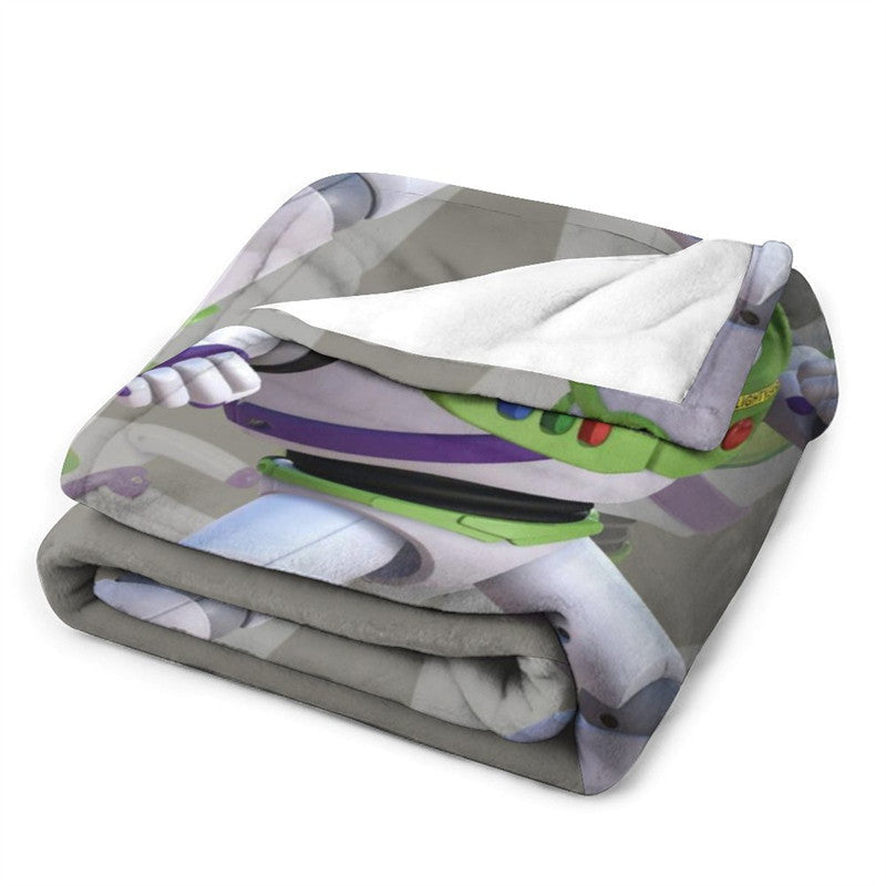 Lofaris Custom Photo Cool Toy Astronaut Bokeh Blanket For Boys