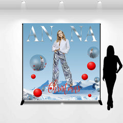 Lofaris Custom Photo Iceberg Album Theme Christmas Backdrop