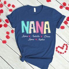 Lofaris Custom Simple Nana Easter Peeps Name Shirt T-Shirt