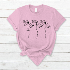 Lofaris Custom Wife Mom Nana Dragonfly Mother¡¯s Day T-Shirt