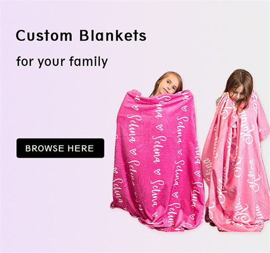 custom blanket for your family and kids Lofaris