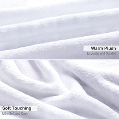 Lofaris Customized Name Sandbeach Sea Wave Snuggly Blanket