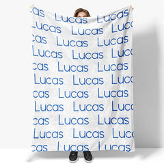Lofaris Customized Throw Blanket With Name For Kids Gift