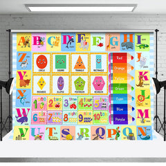 Lofaris Cute Children Educational Back To School Backdrop