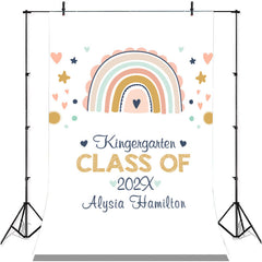 Lofaris Cute Colorful Last Day Of Kindergarten 2022 Backdrop