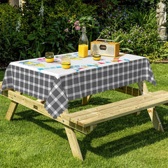 Lofaris Cute Dwarf Egg White Kitchen Tablecloth For Easter Decor