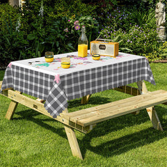 Lofaris Cute Dwarf Floral Hello Easter Kitchen Decor Tablecloth