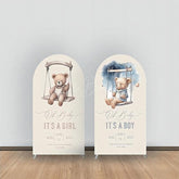 Lofaris Cute Teddy Bear Swing Arch Backdrop For Baby Shower