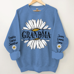 Lofaris Daisy Grandma We Love You Customized Sweatshirt
