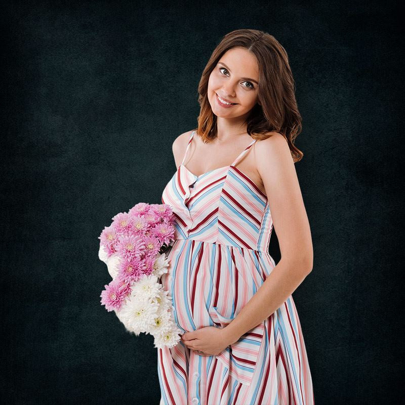 Lofaris Dark Black Abstract Textured Photography Backdrop