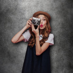 Lofaris Dark Grey Worn Out Texture Backdrop For Photography