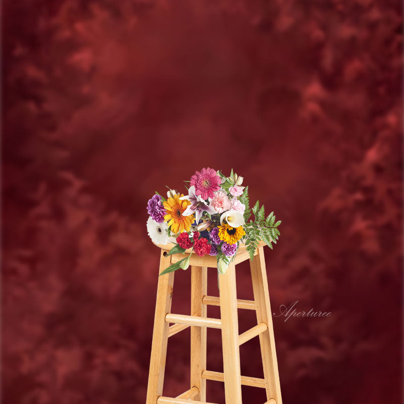 Lofaris Dark Red Texture Mottled Abstract Textured Backdrop