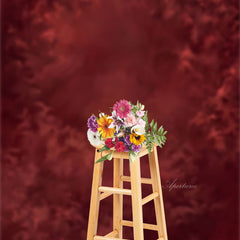 Lofaris Dark Red Texture Mottled Abstract Textured Backdrop