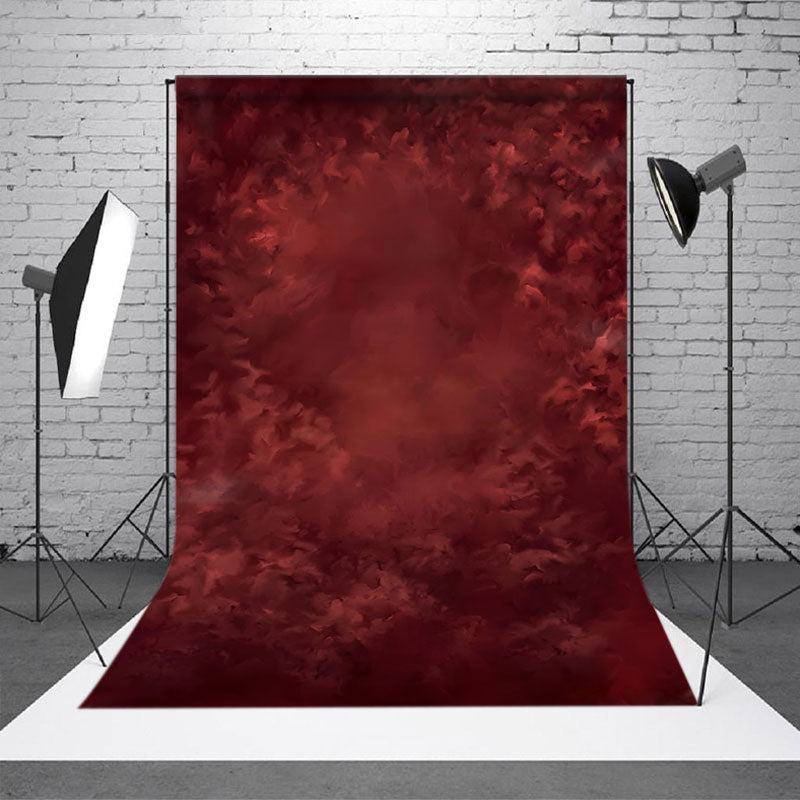 Lofaris Dark Red Texture Mottled Abstract Textured Backdrop