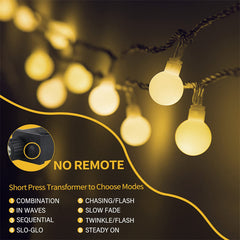 Lofaris Decorative Battery Globe Party Fairy String Lights