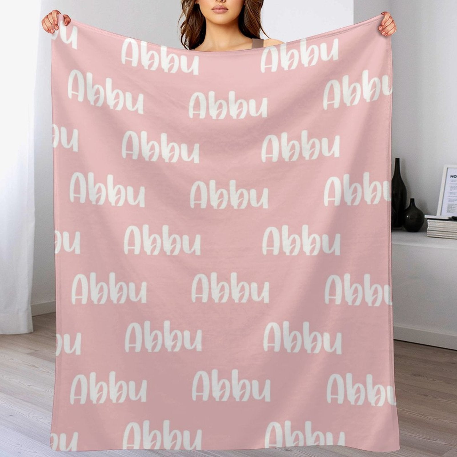 Lofaris Designed Personalized Name Soft Blanket Cool Gift