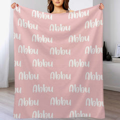 Lofaris Designed Personalized Name Soft Blanket Cool Gift