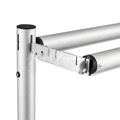 Lofaris Duble Crossbar 10x30FT Adjustable Pipe Drape Backdrop Stand