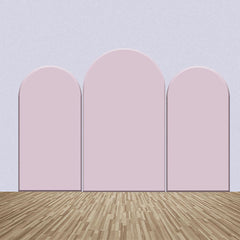 Lofaris Dusty Pink Theme Decor Solid Color Arch Backdrop Kit