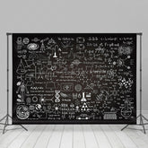 Lofaris Educational Blackboard Kid Back To School Backdrop