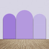 Lofaris Elegant Purple Color One Sided Arch Backdrop Kit