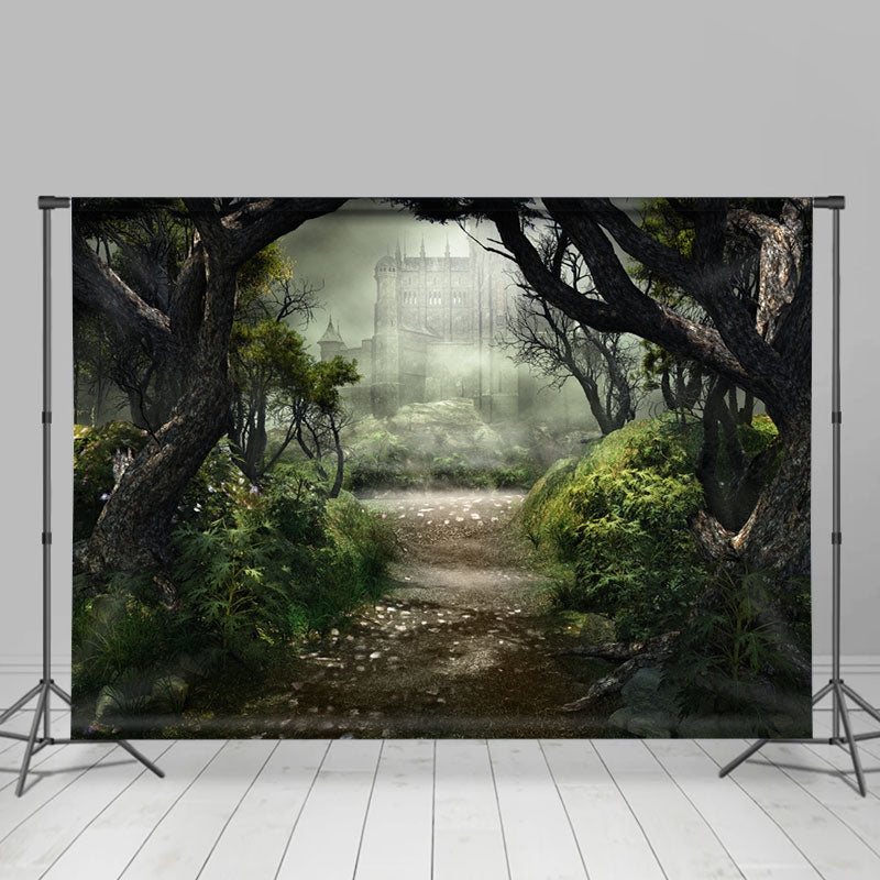 Lofaris Enchanted Spring Forest Shiny Photoshoot Backdrop