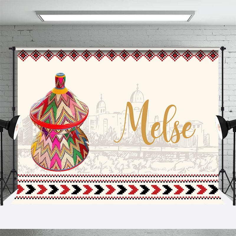 Lofaris Ethioian Culture Melse Blanket Wedding Backdrop