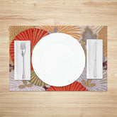 Lofaris Exquisite Circle Ancient Patterns Set Of 4 Placemats
