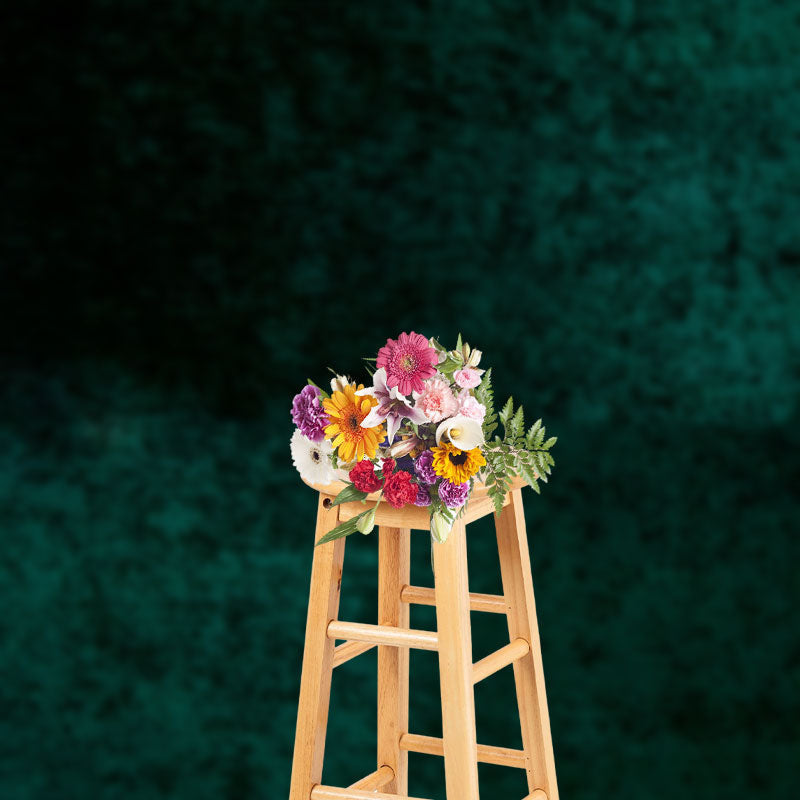 Lofaris Exquisite Emerald Green Abstract Photography Backdrop